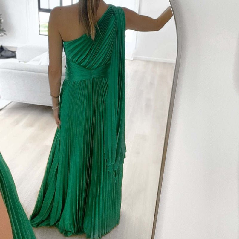 Sexy Off Shoulder Maxi Dress - Polished 24/7