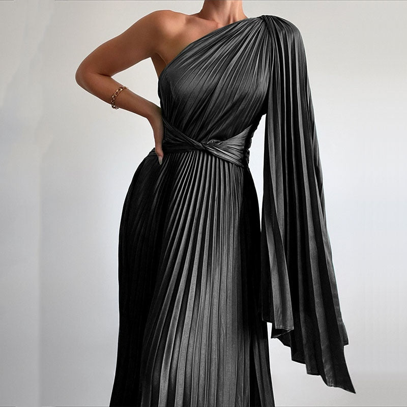 Sexy Off Shoulder Maxi Dress - Polished 24/7