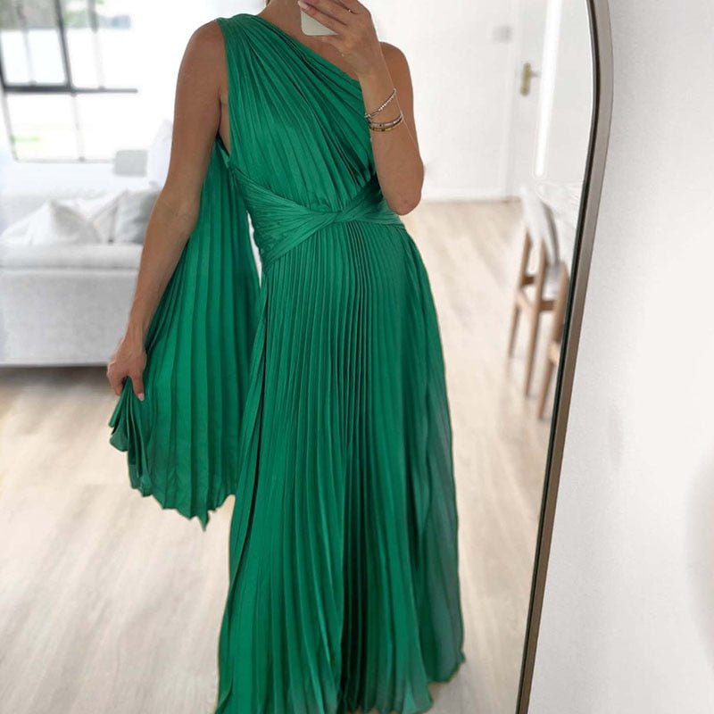 Sexy Off Shoulder Maxi Dress - Polished 24/7