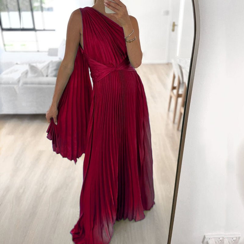 Sexy Off Shoulder Maxi Dress - Polished 24/7