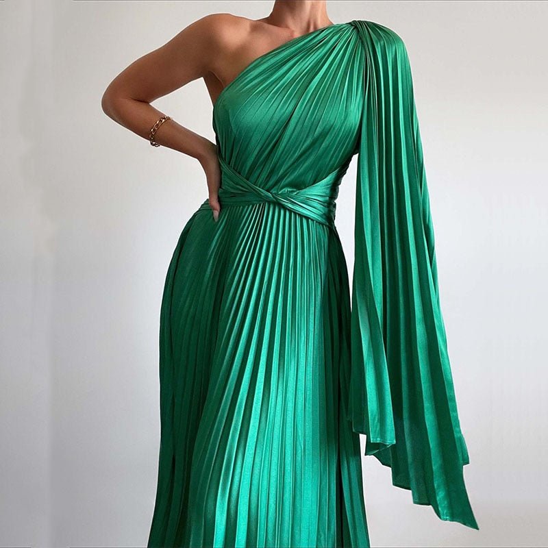 Sexy Off Shoulder Maxi Dress - Polished 24/7