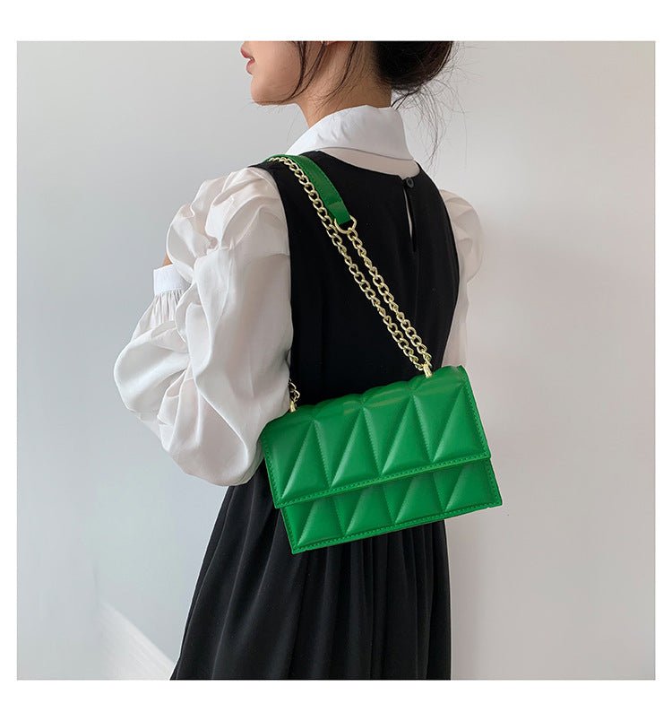 Small Square Bags Fashion Chain Crossbody Shoulder Bag - Polished 24/7