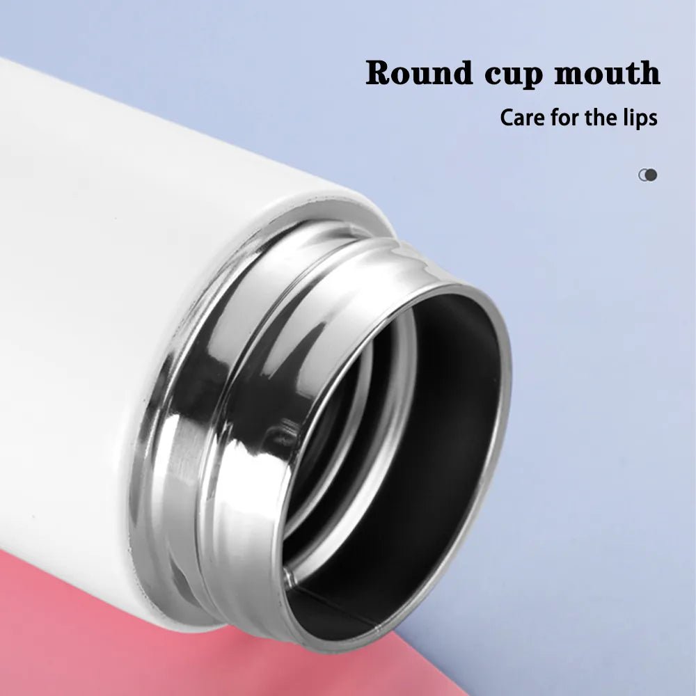 Smart Insulation Cup Male and Female Student Portable Water Cup Creative Mass Simple Temperature Tea Cup - Polished 24/7