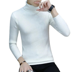 Turtleneck Casual Knitted Sweater - Polished 24/7